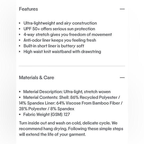 Active Breeze Skort (13”) by Free Fly - Picture 10 of 16